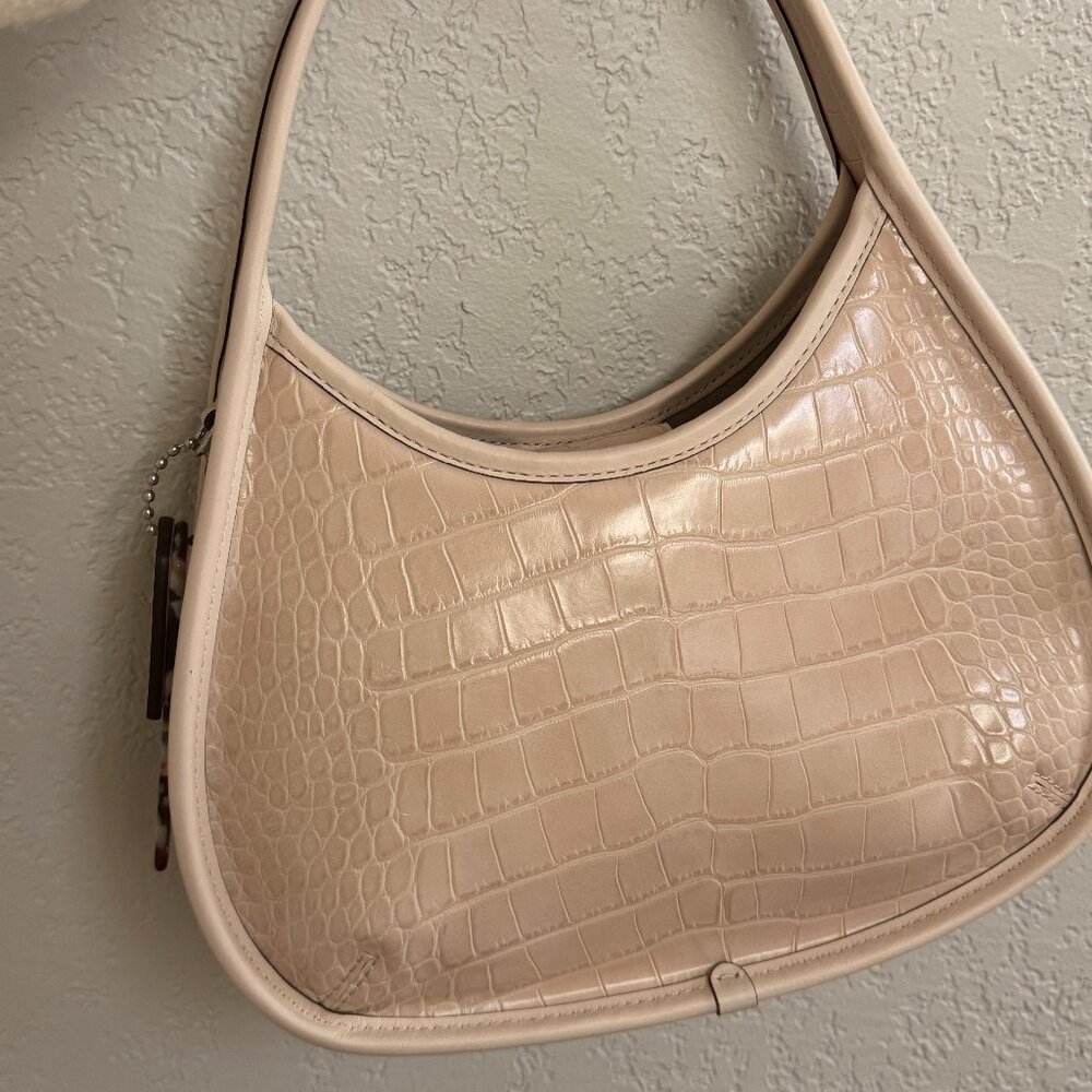 Coachtopia Ergo In Cloud with Croc Shoulder Bag